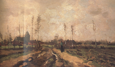 Landscape with Church and Farms (nn040